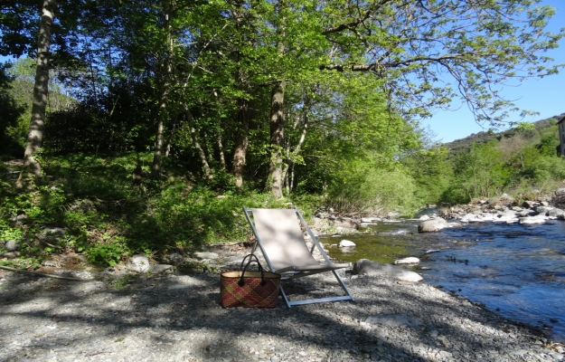 A vendre camping de l'arrière-pays Languedocien,